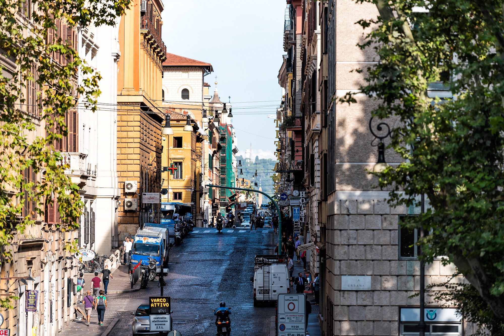 A street in the Monti district of Rome